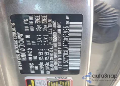 2013 Hyundai Santa Fe Sport z USA, uszkodzony, nr VIN 5XYZU3LA7DG095996